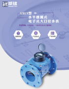 威胜水平螺翼式电子式大口径水表LXLY型水表