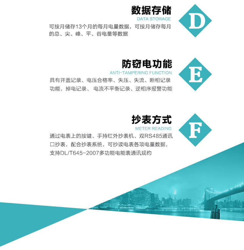 珠海恒通国测DSZ25三相三线智能电能表